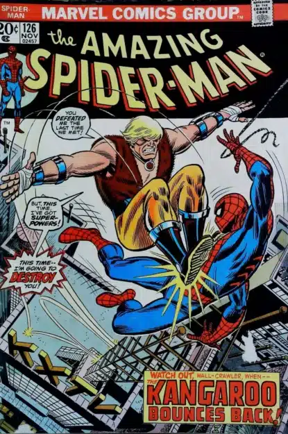 AMAZING SPIDER-MAN (1963) #126 - Marvel - lecubeacomics.com Couverture de AMAZING SPIDER-MAN (1963) #126 - par John Romita - lecubeacomics.com