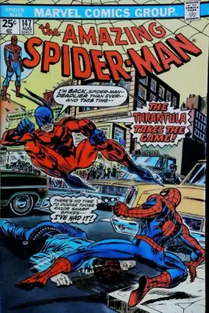 Couverture de AMAZING SPIDER-MAN (1963) #147 - par John Romita - lecubeacomics.com
