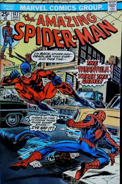 AMAZING SPIDER-MAN (1963) #147 - Marvel - lecubeacomics.com Couverture de AMAZING SPIDER-MAN (1963) #147 - par John Romita - lecubeacomics.com