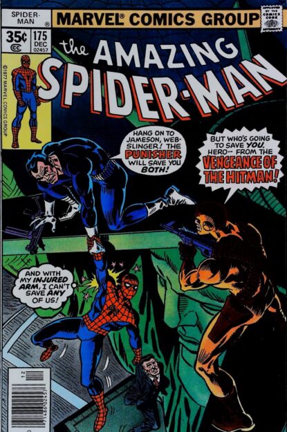 Couverture de AMAZING SPIDER-MAN (1963) #175 - par Frank Giacoia - lecubeacomics.com