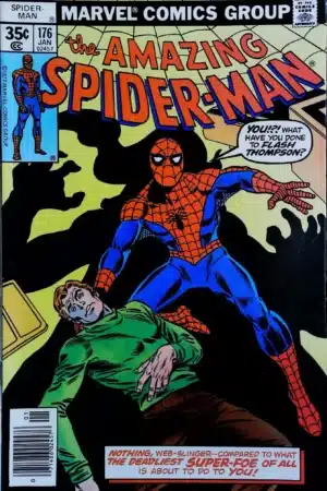 Couverture de AMAZING SPIDER-MAN (1963) #176 - par Ross Andru - lecubeacomics.com