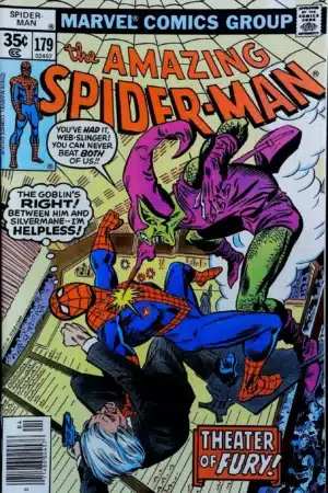 Couverture de AMAZING SPIDER-MAN (1963) #179 - par Ross Andru - lecubeacomics.com