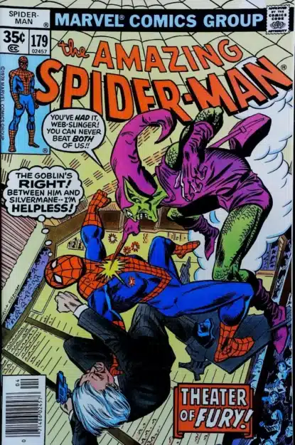 AMAZING SPIDER-MAN (1963) #179 - Marvel - lecubeacomics.com Couverture de AMAZING SPIDER-MAN (1963) #179 - par Ross Andru - lecubeacomics.com