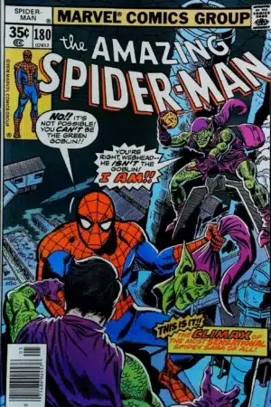 Couverture de AMAZING SPIDER-MAN (1963) #180 - par Ross Andru - lecubeacomics.com