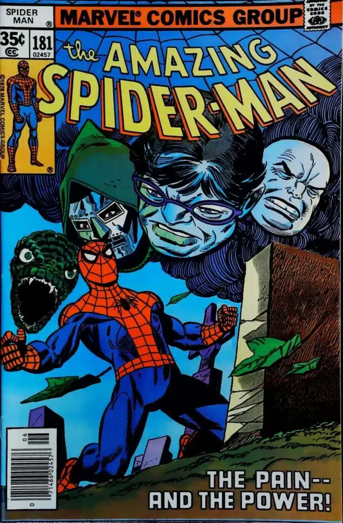 Amazing Spider-Man #181, vue de l'exemplaire