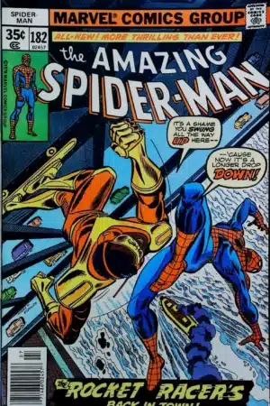 Couverture de AMAZING SPIDER-MAN (1963) #182 - par Mike Esposito - lecubeacomics.com