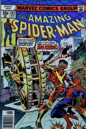 Couverture de AMAZING SPIDER-MAN (1963) #183 - par Ross Andru - lecubeacomics.com
