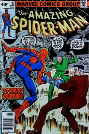 Couverture de AMAZING SPIDER-MAN (1963) #192 - par Bob McLeod - lecubeacomics.com