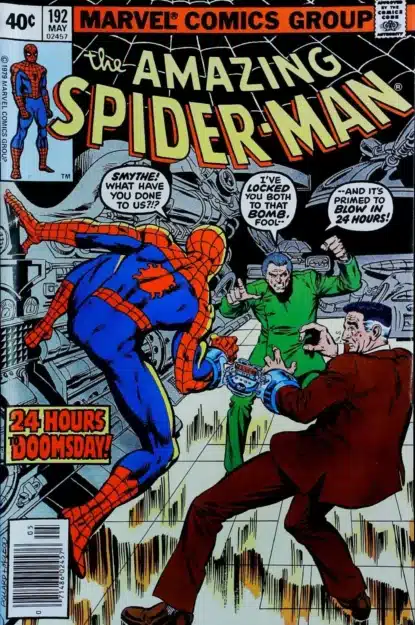 AMAZING SPIDER-MAN (1963) #192 - Marvel - lecubeacomics.com Couverture de AMAZING SPIDER-MAN (1963) #192 - par Bob McLeod - lecubeacomics.com