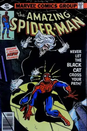 Couverture de AMAZING SPIDER-MAN (1963) #194 - par Al Milgrom - lecubeacomics.com