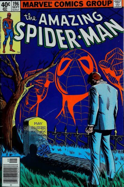 AMAZING SPIDER-MAN (1963) #196 - Marvel - lecubeacomics.com Couverture de AMAZING SPIDER-MAN (1963) #196 - par Al Milgrom - lecubeacomics.com