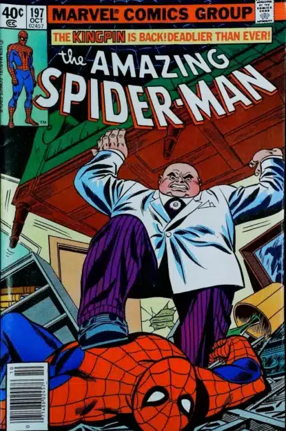 AMAZING SPIDER-MAN (1963) #197 - Marvel - lecubeacomics.com Couverture de AMAZING SPIDER-MAN (1963) #197 - par Frank Giacoia - lecubeacomics.com