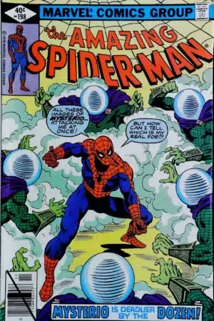 Couverture de AMAZING SPIDER-MAN (1963) #198 - par Bob McLeod - lecubeacomics.com