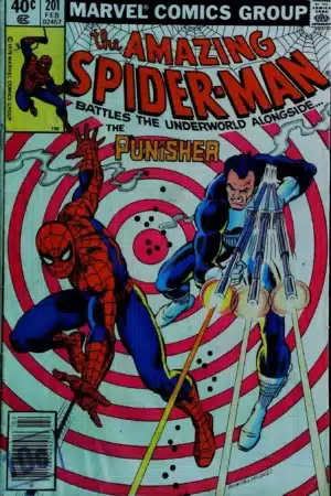 Couverture de AMAZING SPIDER-MAN (1963) #201 - par John Romita - lecubeacomics.com