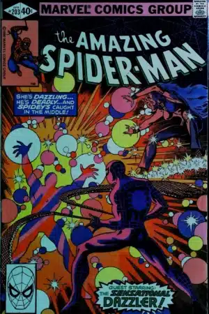 Couverture de AMAZING SPIDER-MAN (1963) #203 - par Frank Miller - lecubeacomics.com