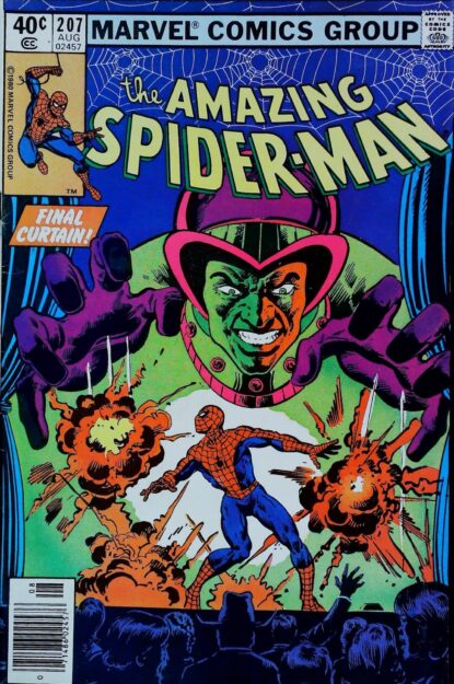 AMAZING SPIDER-MAN (1963) #207 - Marvel - lecubeacomics.com Couverture de AMAZING SPIDER-MAN (1963) #207 - par Al Milgrom - lecubeacomics.com