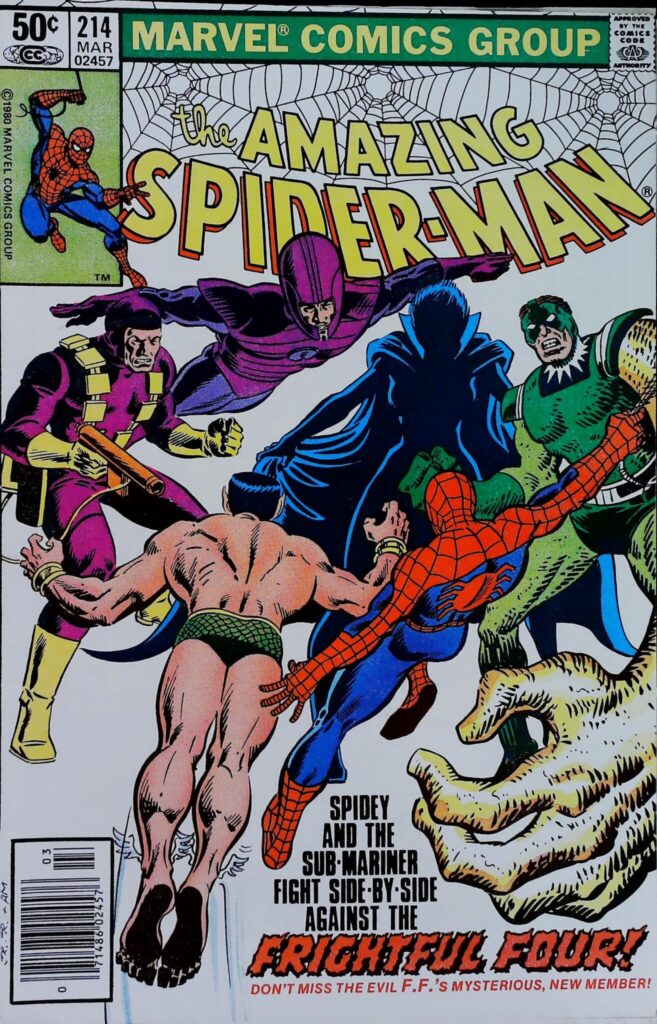 Amazing Spider-Man #214, vue de l'exemplaire
