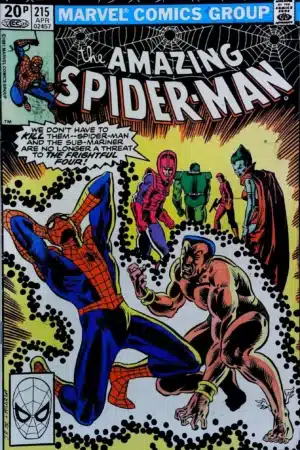 Couverture de AMAZING SPIDER-MAN (1963) #215 - par Al Milgrom - lecubeacomics.com