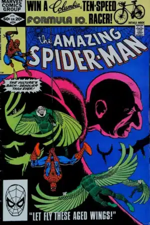 Couverture de AMAZING SPIDER-MAN (1963) #224 - par John Romita Jr. - lecubeacomics.com