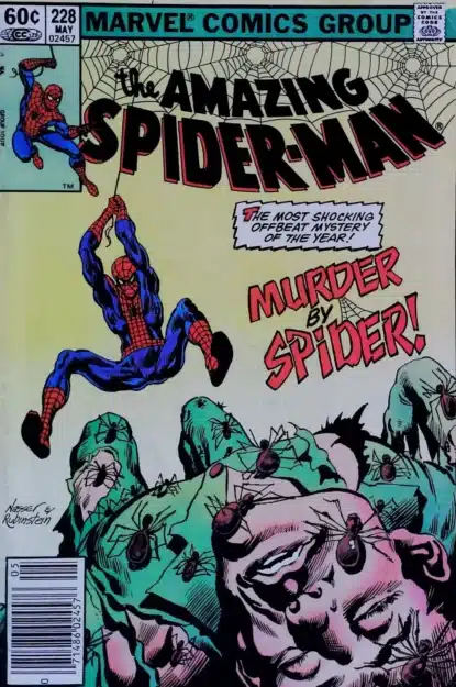 AMAZING SPIDER-MAN (1963) #228 - Marvel - lecubeacomics.com Couverture de AMAZING SPIDER-MAN (1963) #228 - par Joe Rubinstein - lecubeacomics.com
