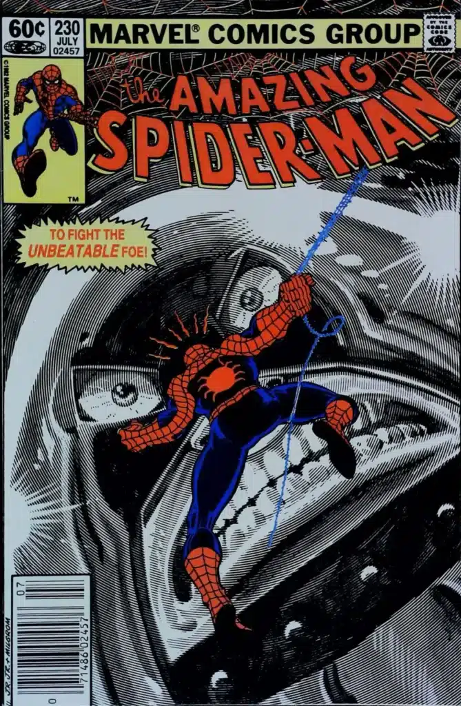 Amazing Spider-Man #230, vue de l'exemplaire