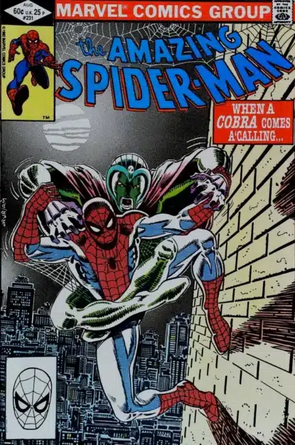 AMAZING SPIDER-MAN (1963) #231 - Marvel - lecubeacomics.com Couverture de AMAZING SPIDER-MAN (1963) #231 - par John Romita Jr. - lecubeacomics.com