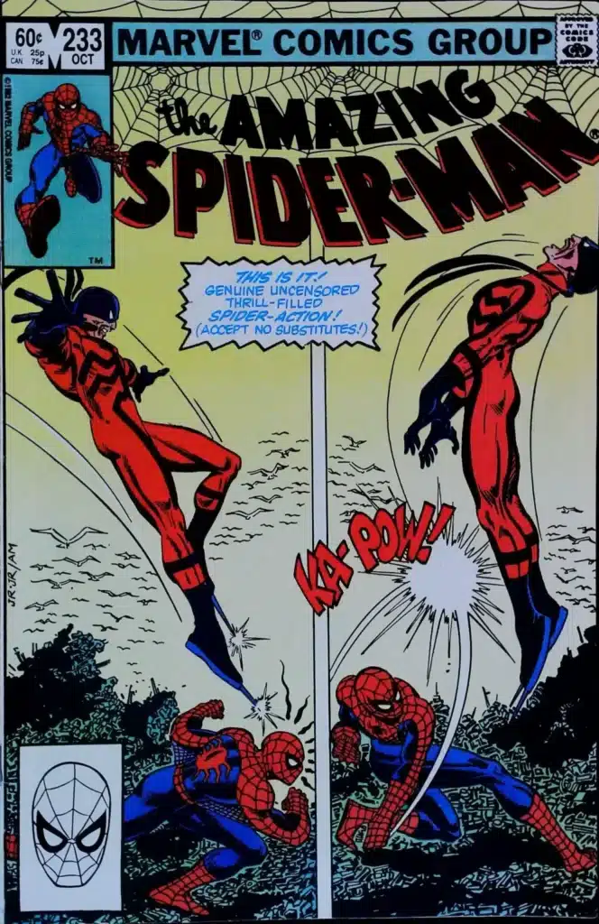 Amazing Spider-Man #233, vue de l'exemplaire