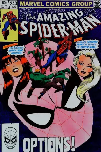 AMAZING SPIDER-MAN (1963) #243 - Marvel - lecubeacomics.com Couverture de AMAZING SPIDER-MAN (1963) #243 - par John Beatty - lecubeacomics.com