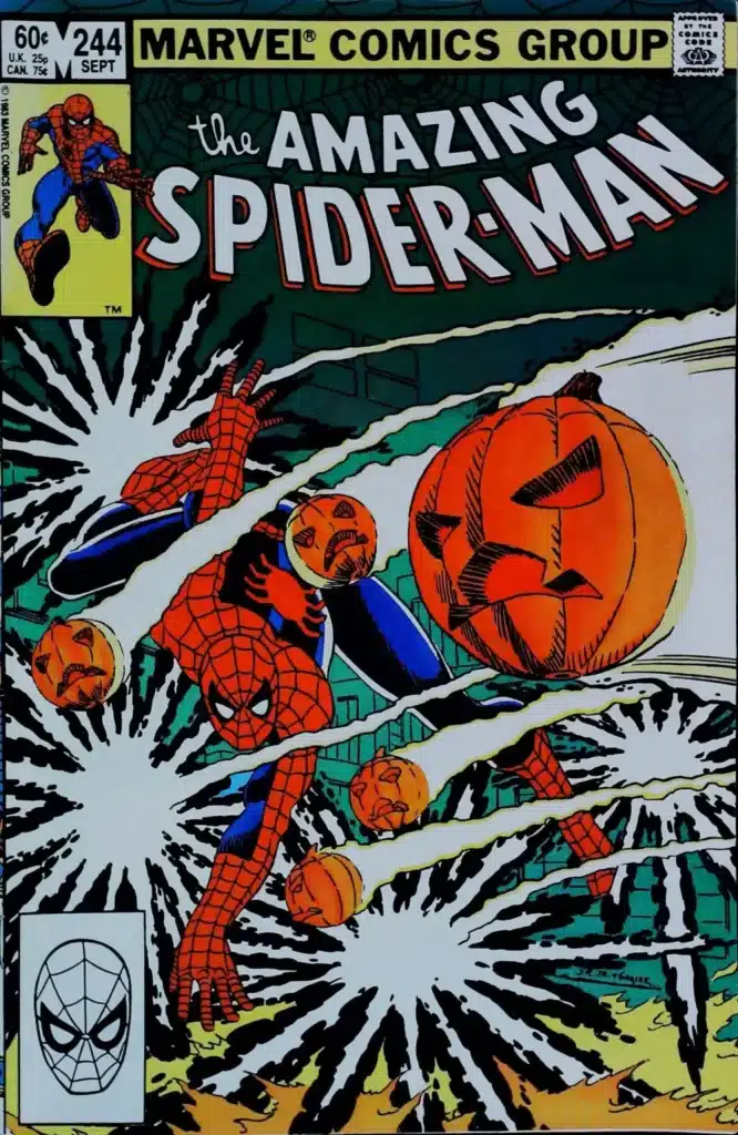 Amazing Spider-Man #244, vue de l'exemplaire