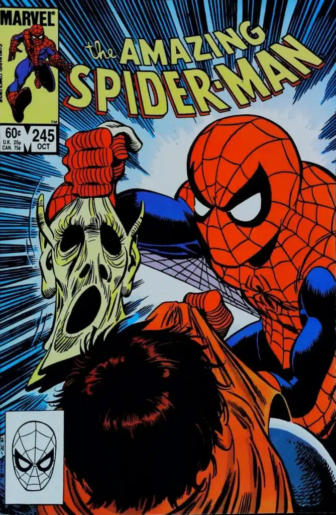Amazing Spider-Man #245, vue de l'exemplaire