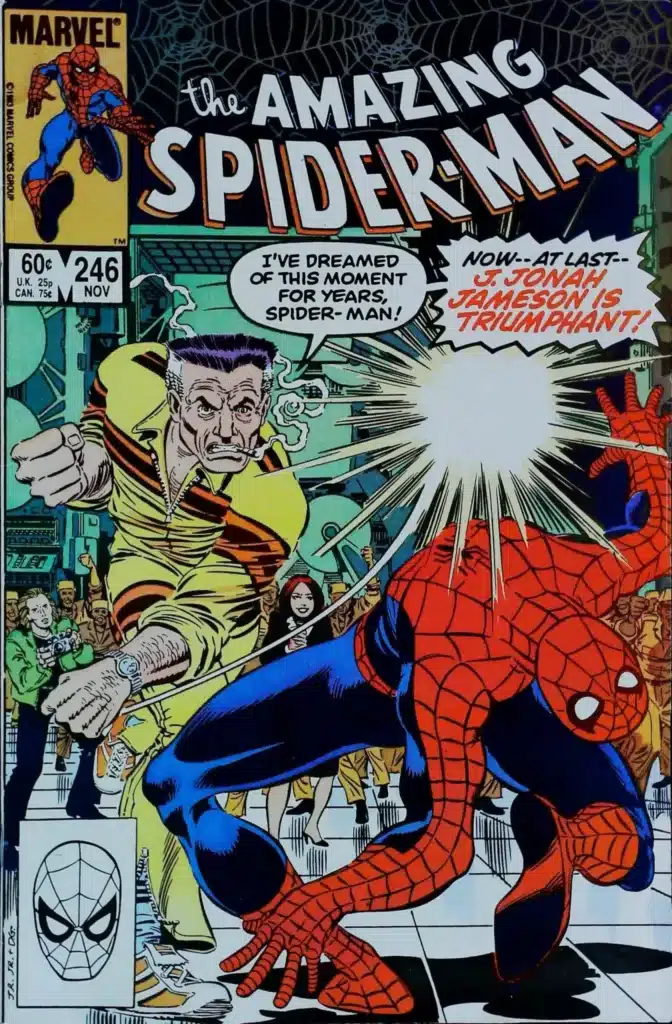 Amazing Spider-Man #246, vue de l'exemplaire