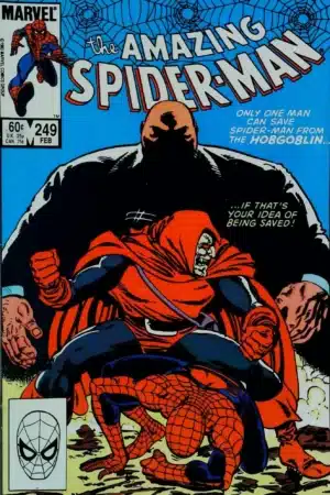 Couverture de AMAZING SPIDER-MAN (1963) #249 - par John Byrne - lecubeacomics.com