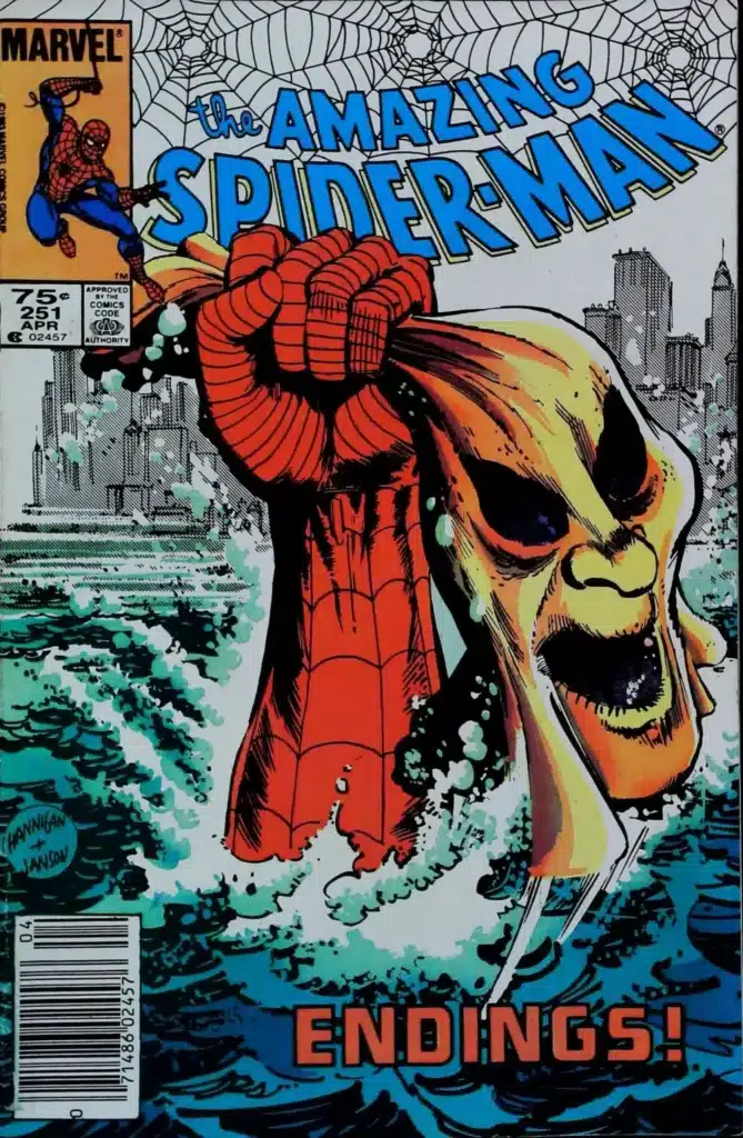 Amazing Spider-Man #251, vue de l'exemplaire