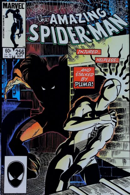Couverture de AMAZING SPIDER-MAN (1963) #256 - par Ron Frenz - lecubeacomics.com