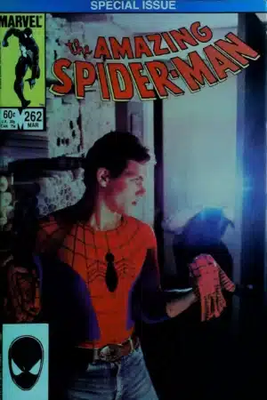 Couverture de AMAZING SPIDER-MAN (1963) #262 - par Eliot Brown - lecubeacomics.com