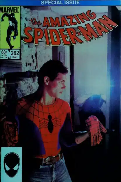 Couverture de AMAZING SPIDER-MAN (1963) #262 - par Eliot Brown - lecubeacomics.com