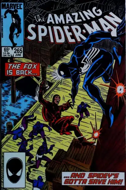 AMAZING SPIDER-MAN (1963) #265 - Marvel - lecubeacomics.com Couverture de AMAZING SPIDER-MAN (1963) #265 - par Ron Frenz - lecubeacomics.com