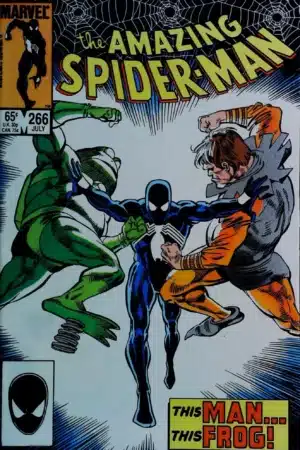 Couverture de AMAZING SPIDER-MAN (1963) #266 - par Denys Cowan - lecubeacomics.com