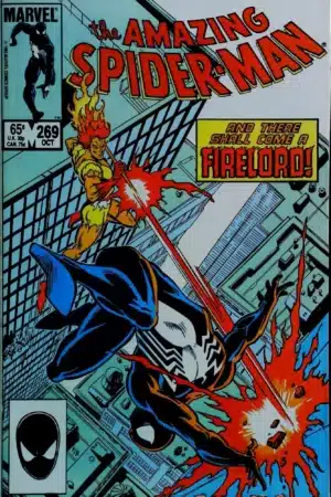 Couverture de AMAZING SPIDER-MAN (1963) #269 - par Joe Rubinstein - lecubeacomics.com