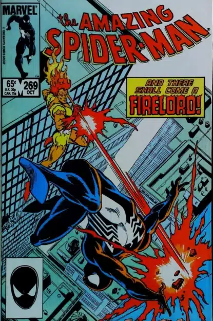 AMAZING SPIDER-MAN (1963) #269 - Marvel - lecubeacomics.com Couverture de AMAZING SPIDER-MAN (1963) #269 - par Joe Rubinstein - lecubeacomics.com
