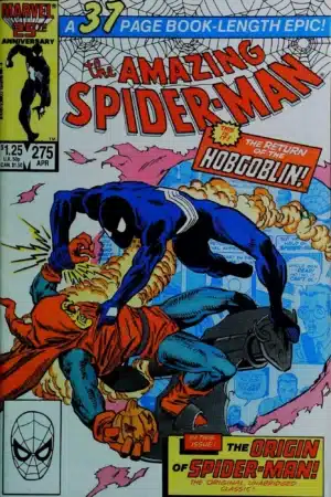 Couverture de AMAZING SPIDER-MAN (1963) #275 - par Ron Frenz - lecubeacomics.com
