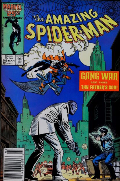 Couverture de AMAZING SPIDER-MAN (1963) #286 - par Frank Giacoia - lecubeacomics.com