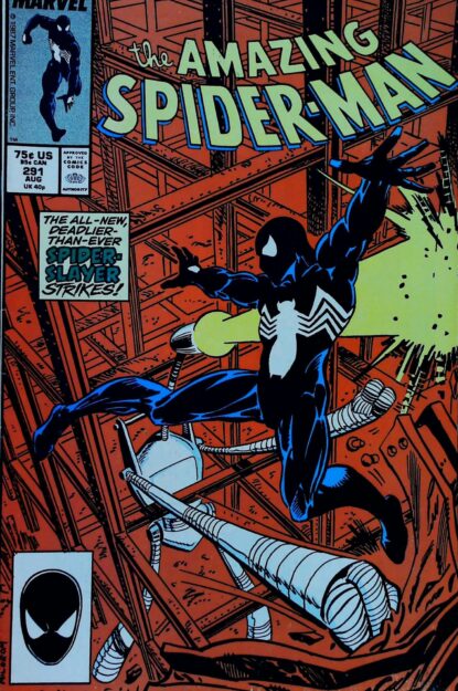 Couverture de AMAZING SPIDER-MAN (1963) #291 - par Al Milgrom - lecubeacomics.com