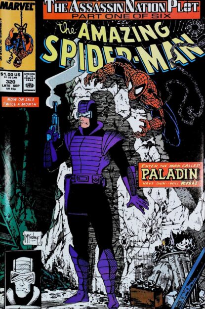 Couverture de AMAZING SPIDER-MAN (1963) #320 - par Todd McFarlane - lecubeacomics.com