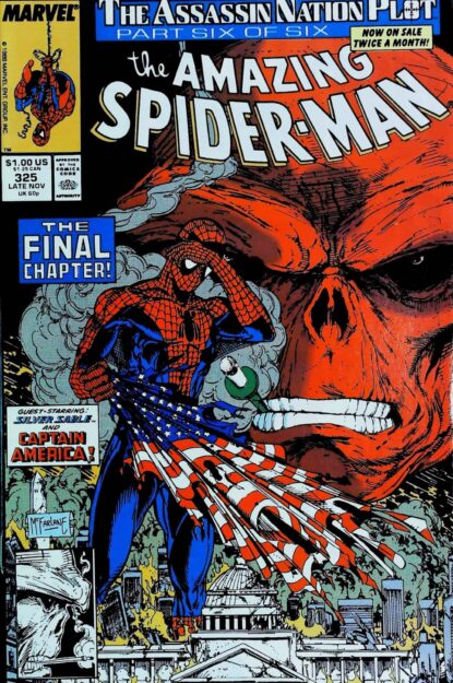 Couverture de AMAZING SPIDER-MAN (1963) #325 - par Todd McFarlane - lecubeacomics.com