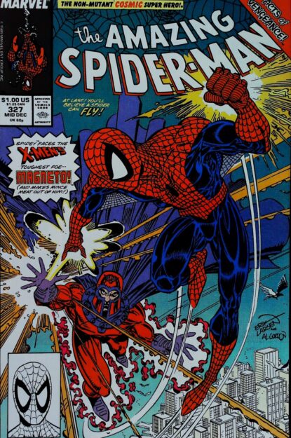 Couverture de AMAZING SPIDER-MAN (1963) #327 - par Al Gordon - lecubeacomics.com