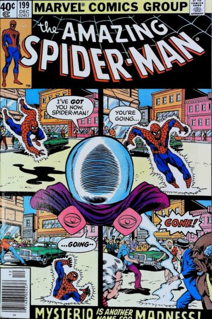 Couverture de AMAZING SPIDER-MAN (1963) #199 - par Irving Watanabe - lecubeacomics.com