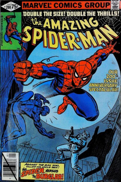 Couverture de AMAZING SPIDER-MAN (1963) #200 - par Gaspar Saladino - lecubeacomics.com