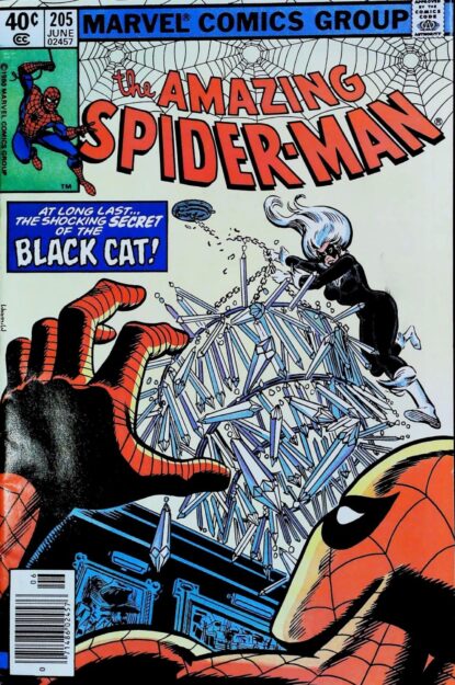 Couverture de AMAZING SPIDER-MAN (1963) #205 - par Al Milgrom - lecubeacomics.com