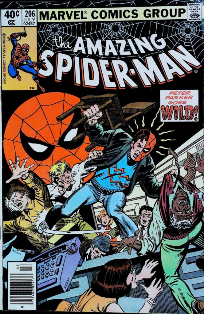 Amazing Spider-Man #206, exemplaire FN+ 6.5, recto